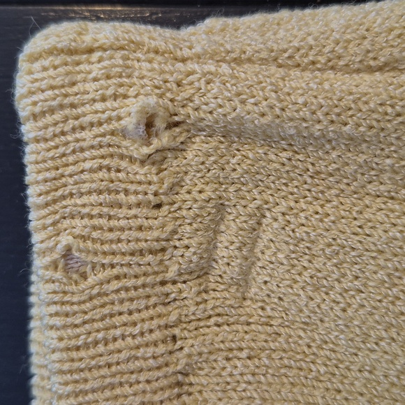 Marni Knits Vintage Angora Yellow Sweater & Skirt SET Size S - Picture 4 of 16